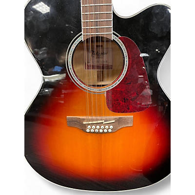 Used Takamine GJ27CE SUNBURST 12 String Acoustic Electric Guitar