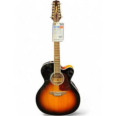 Takamine Used Takamine GJ72CE-12 3 Color Sunburst 12 String Acoustic Electric Guitar