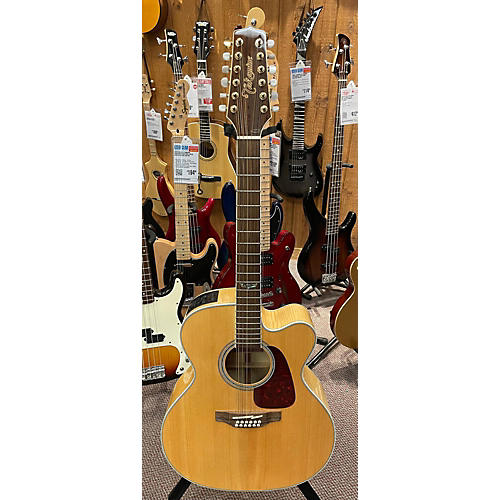 Takamine Used Takamine GJ72CE-12 Natural 12 String Acoustic Electric Guitar Natural