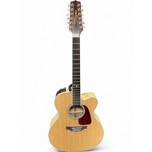 Takamine Used Takamine GJ72CE-12 Natural 12 String Acoustic Electric Guitar Natural