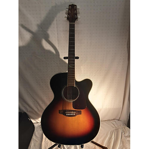 Takamine Used Takamine GJ72CE Brown Sunburst Acoustic Electric Guitar Brown Sunburst