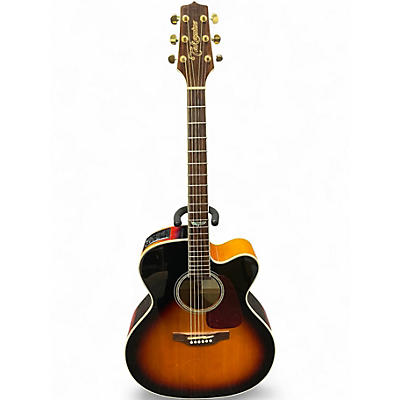 Used Takamine GJ72CE Sunburst Acoustic Electric Guitar