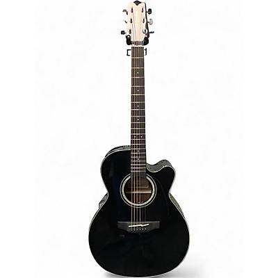 Used Takamine GN30CE Black Acoustic Electric Guitar