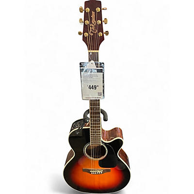 Used Takamine GN51CE 2 Tone Sunburst Acoustic Electric Guitar
