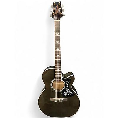 Used Takamine GN75CE-TBK Brown Acoustic Electric Guitar