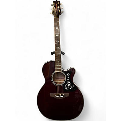 Used Takamine GN75CE-WR Wine Red Acoustic Electric Guitar