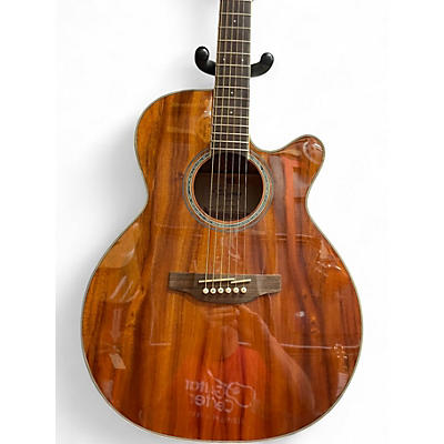 Used Takamine GN77KCE-NAT Natural Acoustic Electric Guitar