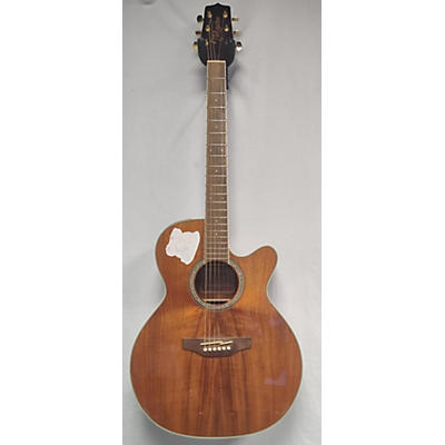 Takamine Used Takamine GN77KCE Natural Acoustic Electric Guitar