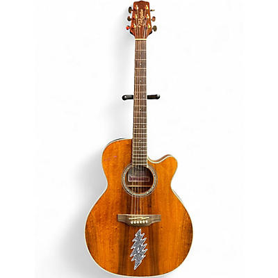 Used Takamine GN77KCE Natural Acoustic Electric Guitar
