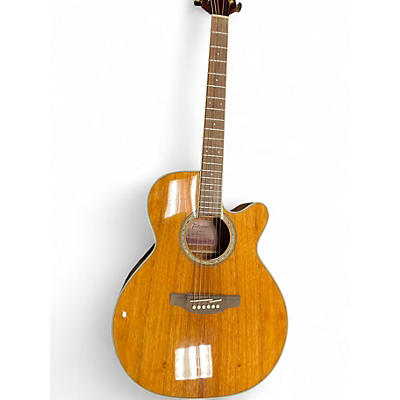 Used Takamine GN77KCE Natural Acoustic Electric Guitar