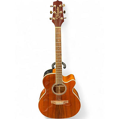 Used Takamine GN77KCE Natural Acoustic Guitar