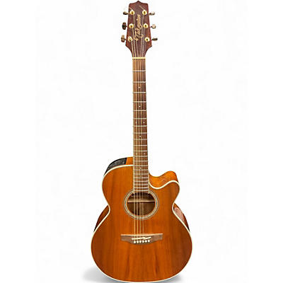 Used Takamine GN77KCE Natural Acoustic Guitar