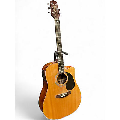 Used Takamine JASMINE ES33C Natural Acoustic Electric Guitar