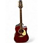 Used Takamine JJ325SRC Wine Red Acoustic Electric Guitar Wine Red