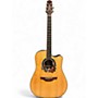 Used Takamine LIMITED EDITION 2004 Natural Acoustic Electric Guitar Natural