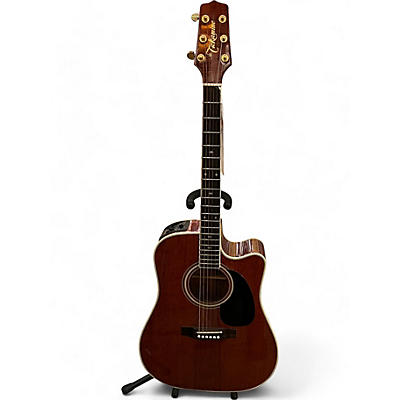 Takamine Used Takamine LTD-90 Mahogany Acoustic Electric Guitar