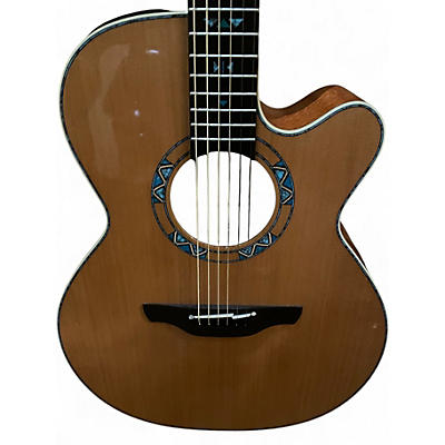 Used Takamine LTD SANTA FE 30TH ANNIVERSARY Natural Acoustic Electric Guitar