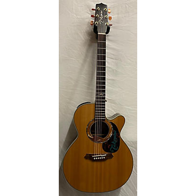 Takamine Used Takamine LTD99 Natural Acoustic Electric Guitar