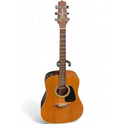 Used Takamine P1D Natural Acoustic Electric Guitar