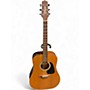 Used Takamine P1D Natural Acoustic Electric Guitar Natural
