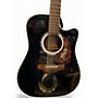 Used Takamine P3DC12 Pro Series 3 Black 12 String Acoustic Electric Guitar Black