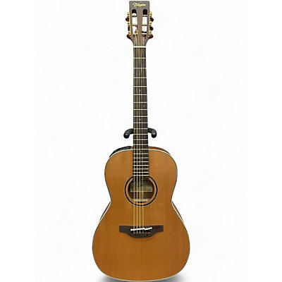 Used Takamine P3NY Natural Acoustic Electric Guitar