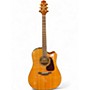 Used Takamine P4DC Natural Acoustic Electric Guitar Natural