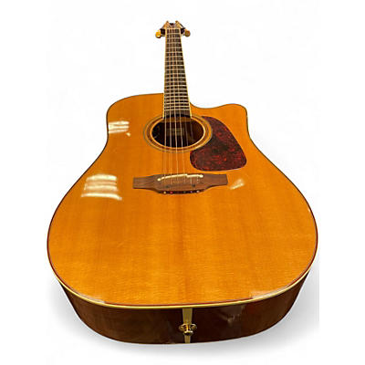 Used Takamine P4DC Natural Acoustic Electric Guitar