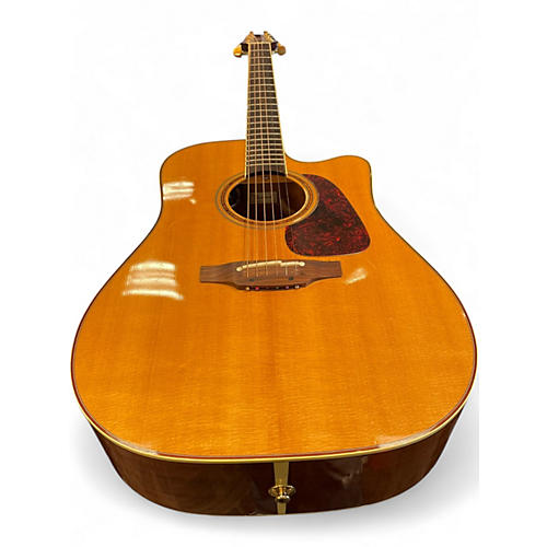 Used Takamine P4DC Natural Acoustic Electric Guitar Natural