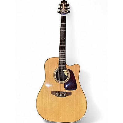 Used Takamine P5DC Natural Acoustic Electric Guitar