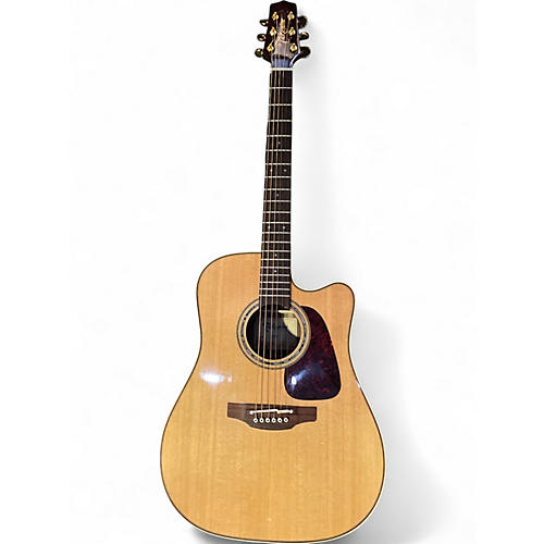 Used Takamine P5DC Natural Acoustic Electric Guitar Natural