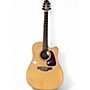 Used Takamine P5DC Natural Acoustic Electric Guitar Natural
