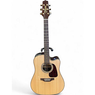 Used Takamine P5DC Natural Acoustic Electric Guitar