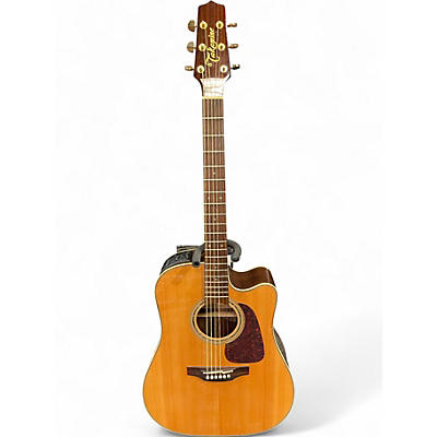 Used Takamine P5DC Natural Acoustic Electric Guitar