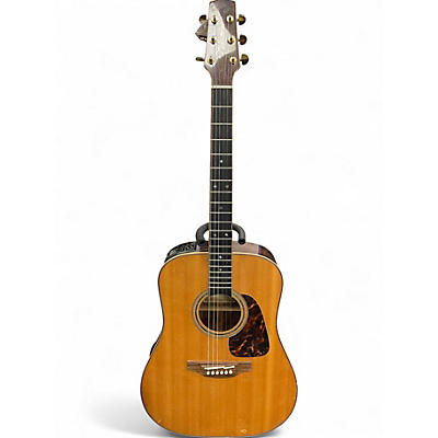 Used Takamine P7D Natural Acoustic Electric Guitar