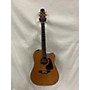 Used Takamine Used Takamine P7DC Natural Acoustic Electric Guitar Natural