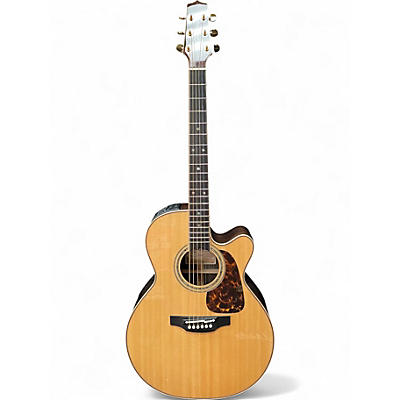 Used Takamine P7NC Natural Acoustic Electric Guitar