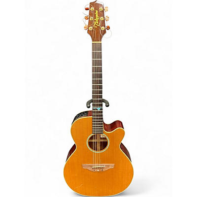 Used Takamine SANTA FE ESF40C Natural Acoustic Electric Guitar