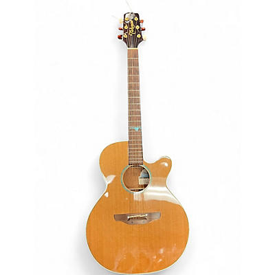 Used Takamine Santa Fe ESF40C Natural Acoustic Guitar