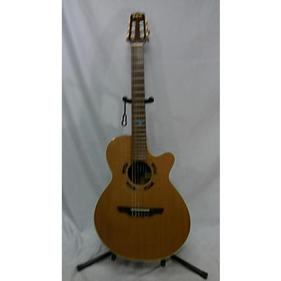 Takamine Used Takamine Santa Fe PSF-65C Antique Natural Classical Acoustic Electric Guitar