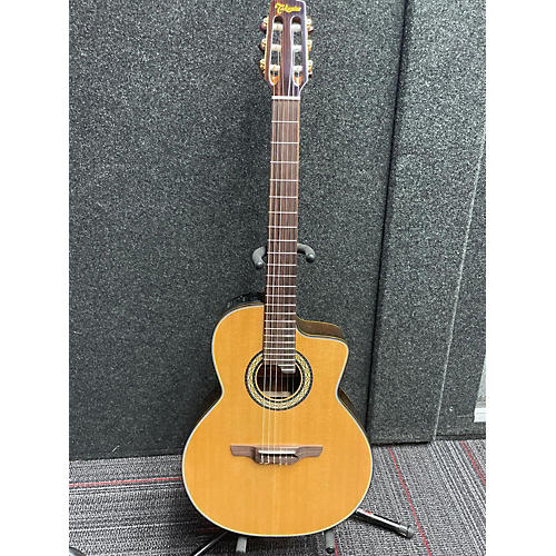 Takamine Used Takamine TC135SC Natural Classical Acoustic Electric Guitar Natural