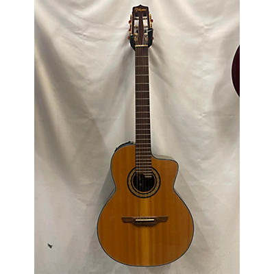 Takamine Used Takamine TC135SC Natural Classical Acoustic Electric Guitar