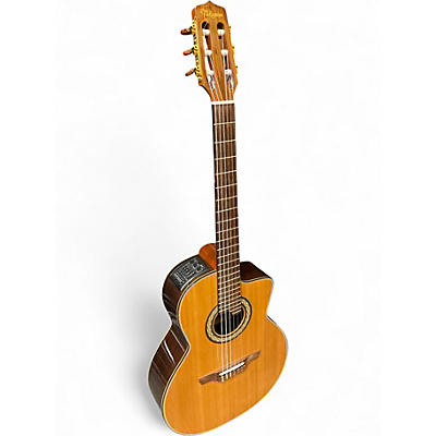 Used Takamine TC135SC Natural Classical Acoustic Electric Guitar