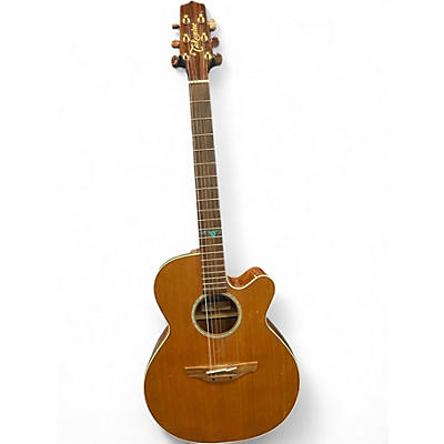 Used Takamine TSF40C Santa Fe  Natural Acoustic Electric Guitar