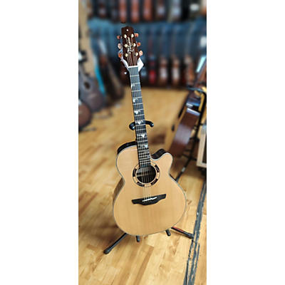 Takamine Used Takamine TSF48C Santa Fe Nex Natural Acoustic Electric Guitar