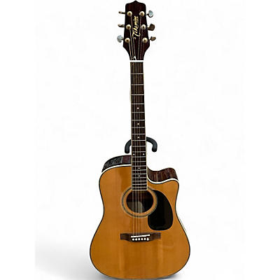 Used Takamine eg334sc Antique Natural Acoustic Electric Guitar
