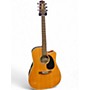 Used Takamine eg530ssc Natural Acoustic Electric Guitar Natural