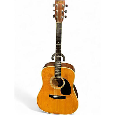 Used Takamine f360S natural Acoustic Guitar