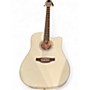 Used Takamine gd37 ce pearl white Acoustic Guitar pearl white