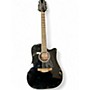 Used Takamine gd38ce Black 12 String Acoustic Guitar Black